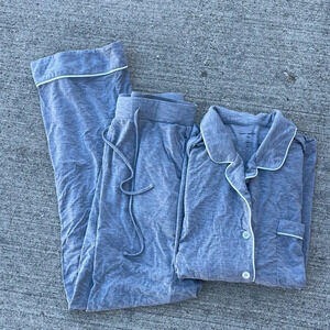 Cozy Earth Gray Set Bamboo Lemonwood Size XS Pajama Set